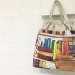 【サイズ大】バッグインバッグ *book おむつポーチ