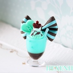 ミンチョコドリンクネックレス