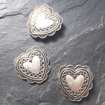 人気！big heart pierce＊earring