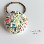 botanical Ⅱ〜刺繍ヘアゴム