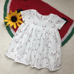 ＊baby80 白うさぎちゃん半袖ワンピース＊
