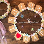 ♥限定色♥ミルキーカラーのウェディングガーランド＊JUSTMARRIED＊