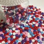 #27《再入荷》とても小さいボタン(b)●6mm/約6グラム/約100個