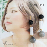 No.S646 大人可愛い♥︎おおぶりピアス
