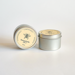 beeswax candle TIN S 4oz