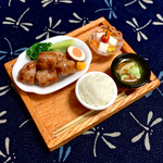ラスト1セット  ミニチュア🍖角煮定食