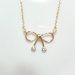 目玉商品❇リボンネックレス🎀アジャスター付き