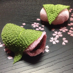 ちりめん和菓子☆桜餅［長明寺］