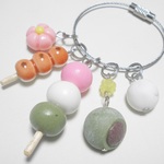 [好評]キーリング*和菓子　4