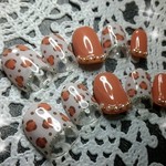 定番のヒョウ柄はたくさん揃えたくなる★NAIL