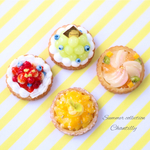 summer collection 夏のタルトセット ミニチュア