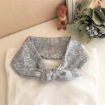 ガーゼ*ネッククーラー*リーフ*gray*再販