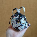 招き猫　手のひらサイズ　がま口＆ミニミニトートバッグ