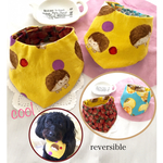 お客様専用です💙cool❗️リバーシブル ワンちゃん クールバンダナ！ はりねずみ柄×フルーツ 2WAY (小型犬用) 