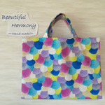 colorful pompon＊レッスンバッグ＊絵本バッグ＊入学入園準備