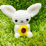 《hiro様専用》夏にピッタリなひまわりを持った花うさちゃん