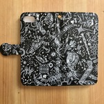 ミクロの宇宙 スマホケース black