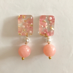 【sale】ピンクバーベナ＊ピアス・イヤリング
