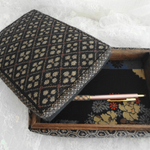 年に1度の大感謝セール対象品✨　紬柄の文庫箱　　夏の帰省　手土産にも如何でしょうか？