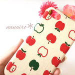 可愛いりんご＊いっぱいスマホケース
