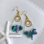 1点のみ‼︎シェルフープピアス