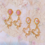 girly heart pierce