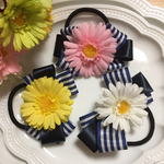 2個セット♪ガーベラのヘアゴム