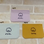 送料無料 フロッキーファスナーポーチ（ミニミニ・アフロくん）