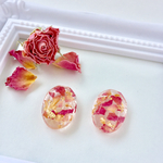薔薇の花＊ドライフラワーピアス