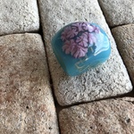 とんぼ玉帯締め〜桜吹雪〜