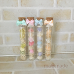 4本セット♡  ビンの中の小さなペパナプフラワー❁
