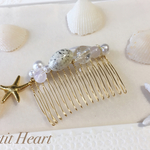 ♡white shells マーメイドヘアコーム♡