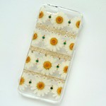 iPhone6、6s用 押し花のiPhoneケース - north pole -