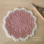 ドイリーの編み図