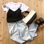simple　weekend ＊Tシャツ  レディース~