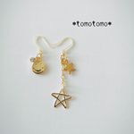 ☆にこちゃん&星パワーアップ☆ピアス(イヤリング)