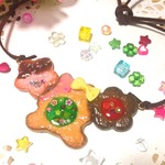 3Cookie's♡ペンダントAタイプ(ストロベリー&ノーマル&チョコ)