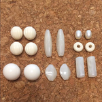 【お買い得】アクリルビーズ スペーサー パーツ セット