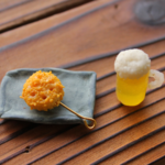 レンコンの串揚げ ピアス・イヤリング（1つ売り）