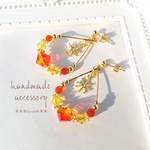 再×1＊ビタミンカラーが可愛いスワロフスキーピアス