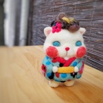 浴衣を着こなす ブサネコ にゃおみ 