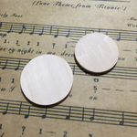 円形【2サイズ(43mm・48mm)】から10枚 (白木)●組合せ自由●
