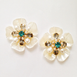 no1455/パールビジューピアス