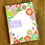 送料無料★お花の一筆箋