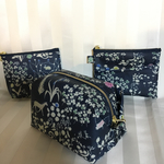 Sさまご依頼品  リバティ ラミネート ビニコ ポーチ　