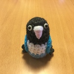 ボタンインコちゃん（ターコイズブルー）