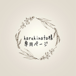 haruhinata様専用ページ オーダー消しゴムはんこ