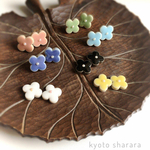 ＊和色のおはなピアス＊
