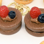 チョコクリームクッキーのキーホルダー