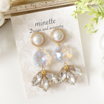 オーロラSwarovski♡ジュエリーピアス